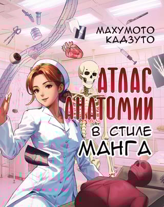 Атлас анатомии в стиле манга